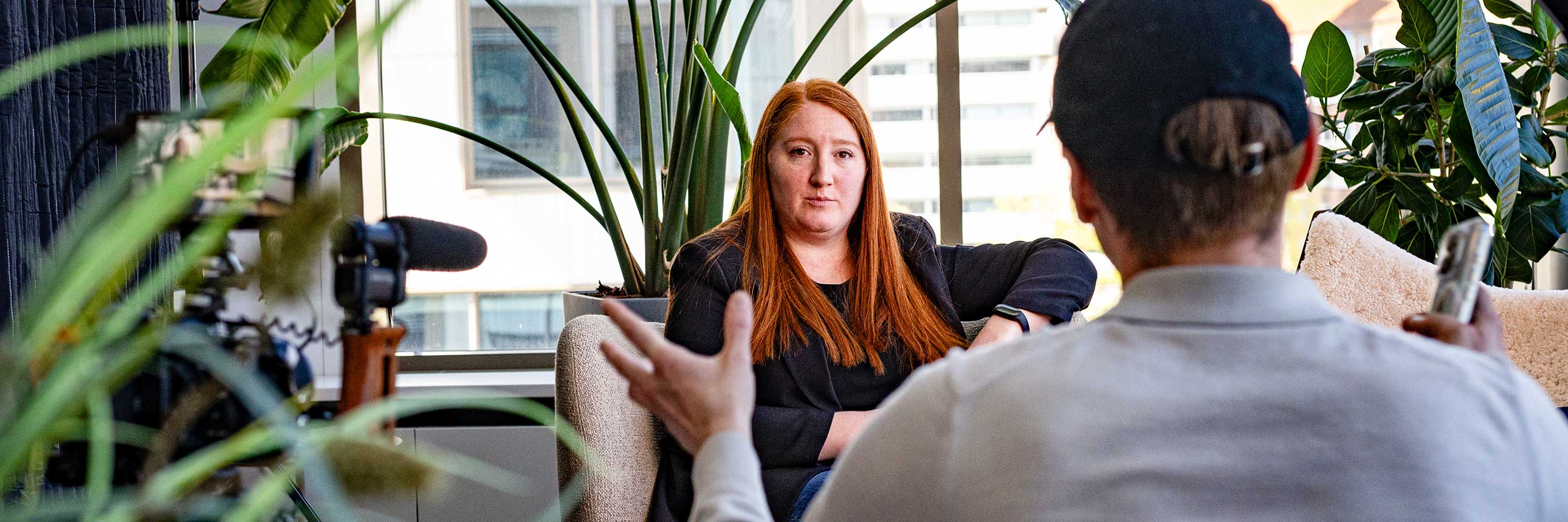 Cammera shooting a video