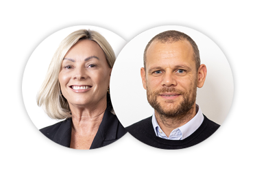 three employees in international sales department