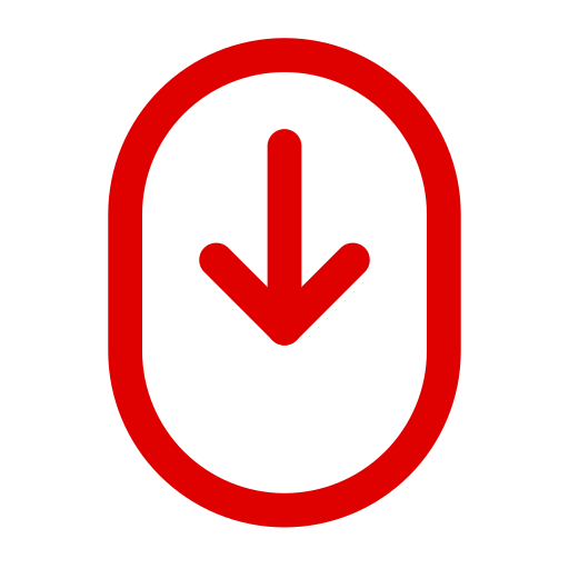 Scroll down icon