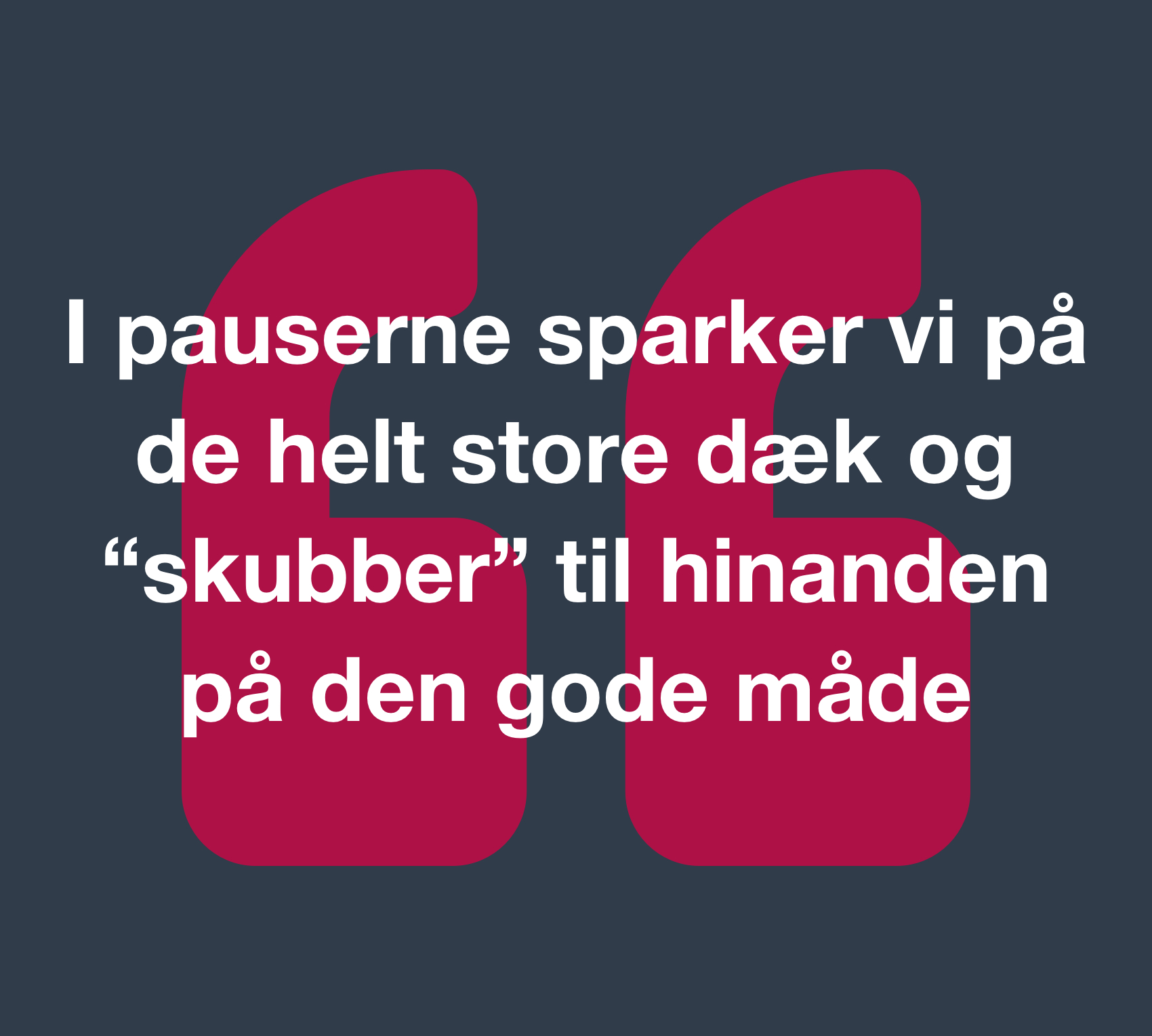 Citat fra medarbejder
