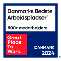 Danmarks Bedste Arbejdspladser 2024 badge