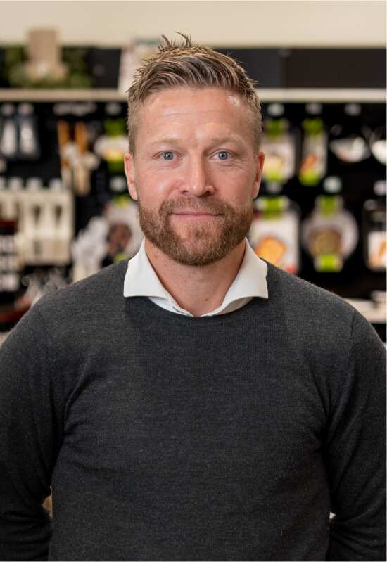 Portræt af mandelig Imerco elev.