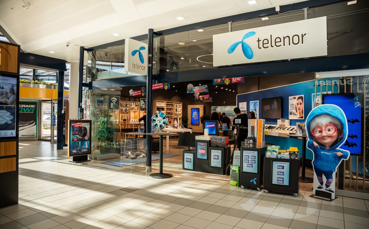 Telenor boks butik.